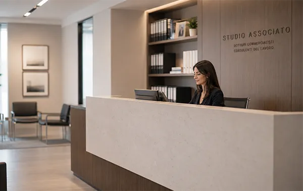 Reception e accoglienza: l'ingresso del tuo studio professionale